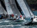 Gusty Sydney Harbour start credit Marg s Yacht Photos