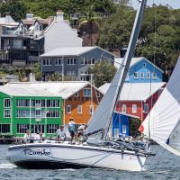 4 Doing the  Rumba  in the Seven Islands Race   Andrea Francolini  SSORC pic