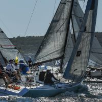 SHSS prompts high action sailing   Marg Fraser Martin pic