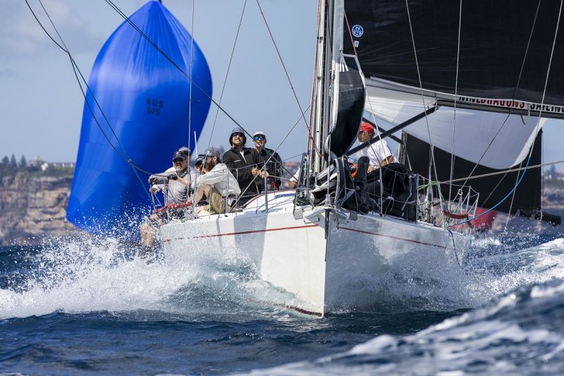 Nine Dragons surfing to a win last year   Andrea Francolini  SSORC pic