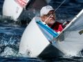 Peter Russell  ACT  took a commanding lead in the 2 4mR  Marg Fraser Martin photo  MF15090