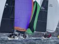 Sydney Harbour becomes a blaze of colour at the SHR   Andrea Francolini  MHYC pic