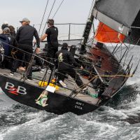 Back 2 Black s first race in Australia resulted in a win   Andrea Francolini  MHYC pic