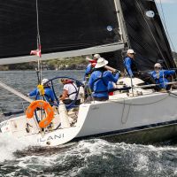 Cool and calm on Kailani in the wild conditions   Andrea Francolini  MHYC pic